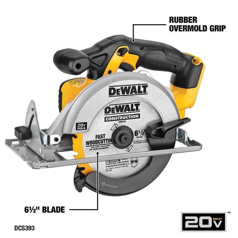 Kit Combo Inalámbrico DEWALT 20V MAX de 6 Herramientas con (1) Batería 20V 4.0Ah, (1) Batería 20V 2.0Ah y Cargador - DCK661D1M1