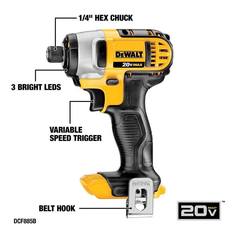 Kit Combo Inalámbrico DEWALT 20V MAX de 6 Herramientas con (1) Batería 20V 4.0Ah, (1) Batería 20V 2.0Ah y Cargador - DCK661D1M1