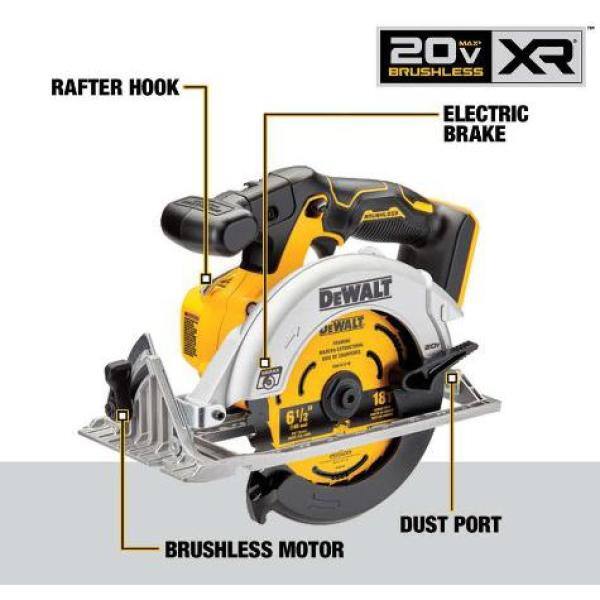Kit combinado inalámbrico DEWALT de 20V Máximo de iones de litio con 4 herramientas, batería de 4Ah, batería de 2Ah, cargador y bolsa - DCK482D1M1