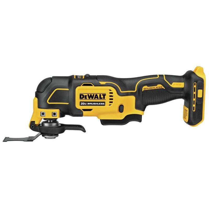 DEWALT ATOMIC 20V MAX Kit de Combo Inalámbrico sin Escobillas de 4 Herramientas, (2) Baterías de 2.0Ah, Cargador y Bolsa - DCK489D2