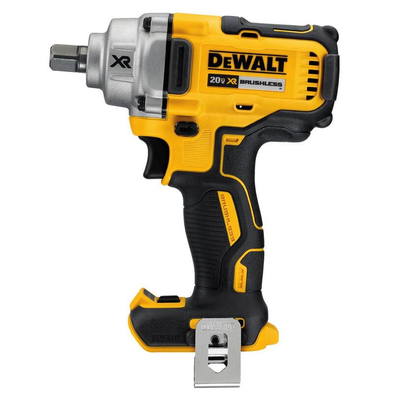 Juego de Combo de 2 Herramientas Inalámbricas DEWALT 20V MAX XR para Automóviles con un trinquete de 1/2 pulg., un trinquete de 3/8 pulg. y una batería de 5.0Ah - DCK205P1
