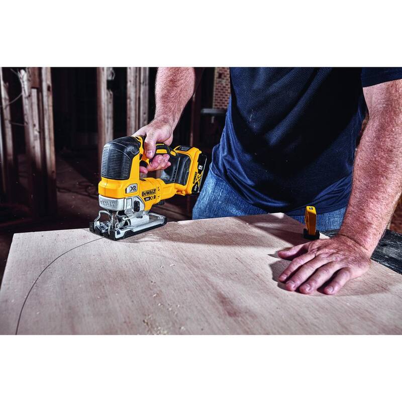 Kit de combo de 3 herramientas DEWALT 20V MAX XR de litio-ion para carpintería con herramienta oscilante, sierra de calar y lijadora orbital aleatoria de 5 pulgadas - DCK300P1