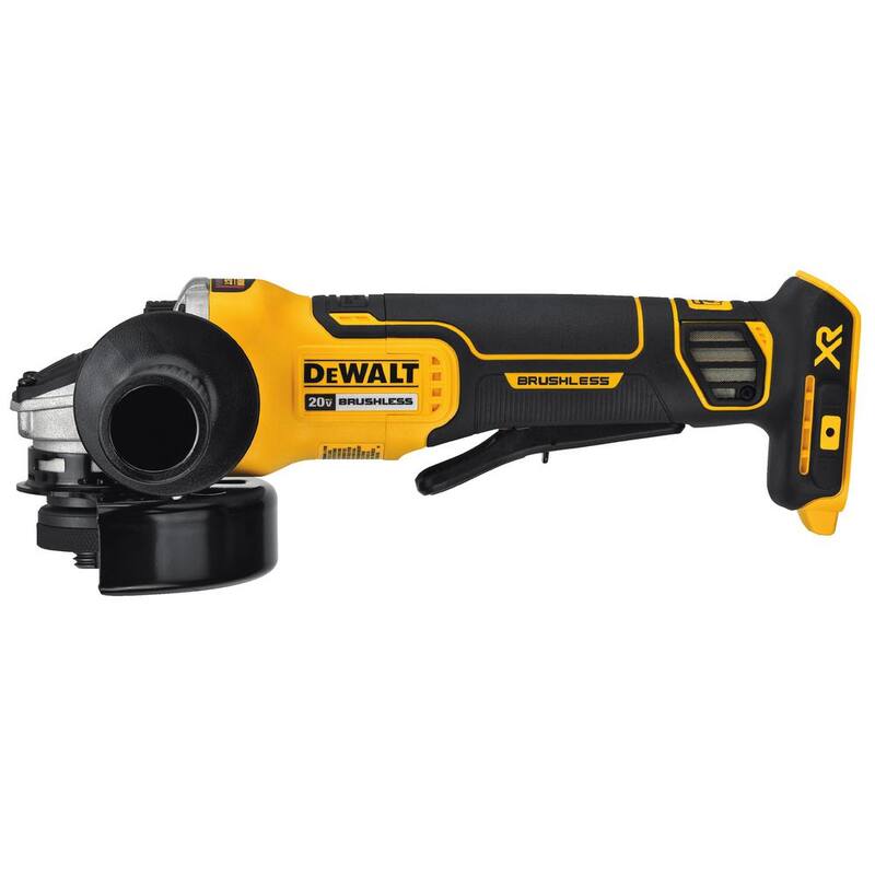 Kit Combo de 2 herramientas inalámbricas DEWALT 20V MAX XR con esmeriladora de 4.5 pulgadas, esmeriladora recta de 1-1/2 pulgadas y (1) batería de 5.0Ah - DCK203P1