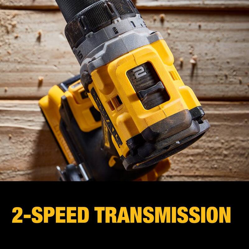 Kit combo inalámbrico sin escobillas de 20V MAX DEWALT con (2) baterías de 4.0Ah y cargador - DCK249M2