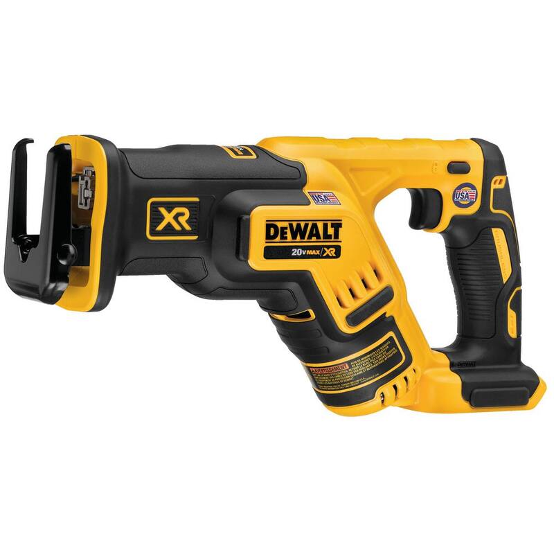Kit combinado de 2 herramientas DEWALT 20V MAX XR inalámbrico con taladro sin escobillas y sierra recíproca, incluye (2) baterías de 20V 5.0Ah y cargador - DCK294P2