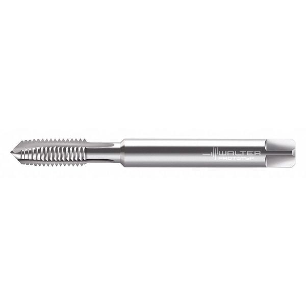 Walter Spiral Point Tap, #2-56, Taper, UNC, 2 Flutes, Uncoated - A2220760-UNC2
