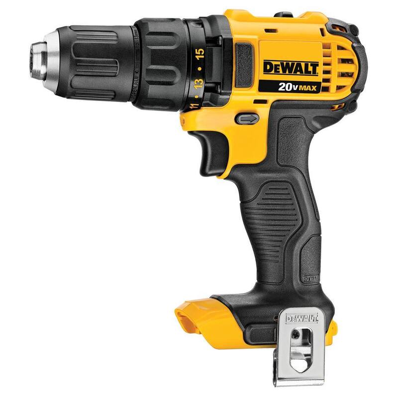 Juego combo de 2 herramientas inalámbricas DEWALT 20V MAX Taladro de impacto con (2) baterías de 20V 1.5Ah, cargador y bolsa - DCK280C2.