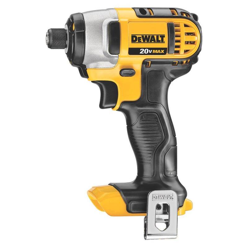 Juego combo de 2 herramientas inalámbricas DEWALT 20V MAX Taladro de impacto con (2) baterías de 20V 1.5Ah, cargador y bolsa - DCK280C2.