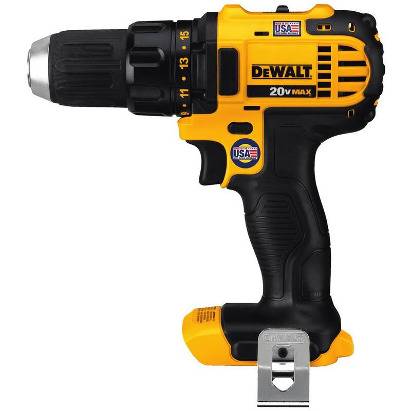Kit combinado inalámbrico DEWALT 20V MAX de iones de litio con 4 herramientas, (2) baterías de 2.0Ah, cargador y bolsa de herramientas - DCK478D2