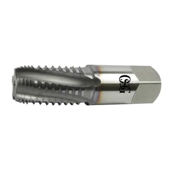 Osg Pipe Tap, 1/8"-27, Taper, 3 Flutes, NPT - 1205300208