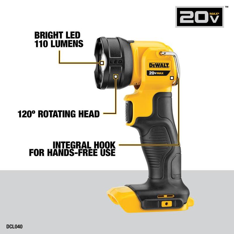 Kit de herramientas inalámbricas DEWALT 20V MAX con 4 herramientas, (2) baterías de 20V 2.0Ah y cargador - DCK421D2