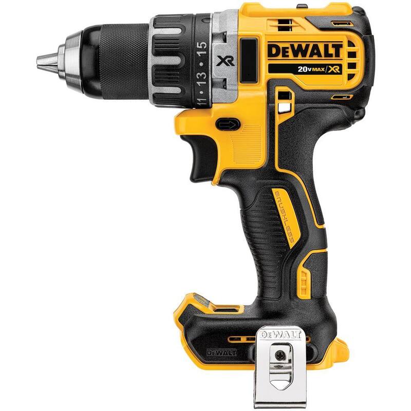 Juego de combo DEWALT 20V MAX XR inalámbrico con taladro / impacto sin escobillas, sierra reciproca 20V MAX y (2) baterías de 20V 2.0Ah - DCK283D2W380B