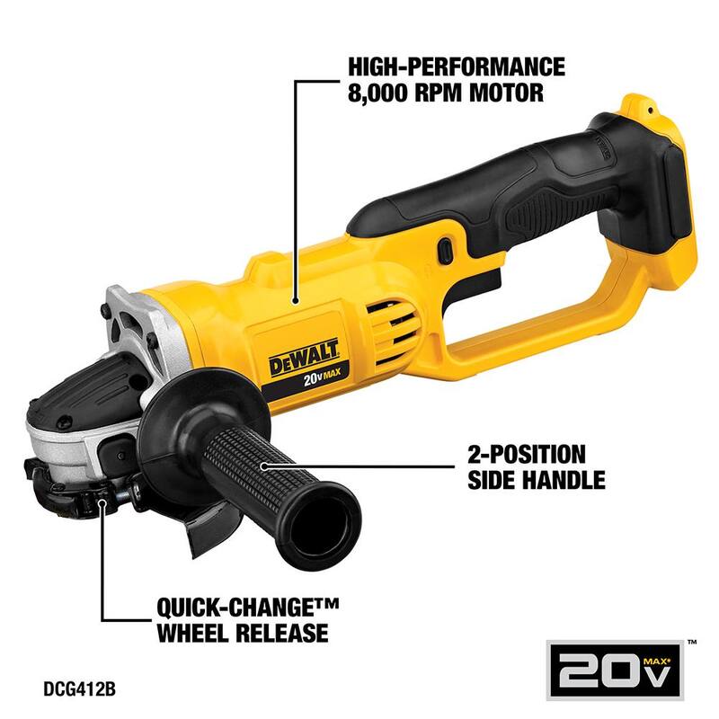 Kit Combo inalámbrico DEWALT 20V MAX con 4 herramientas, (2) baterías de 20V 5.0Ah y cargador - DCK498P2