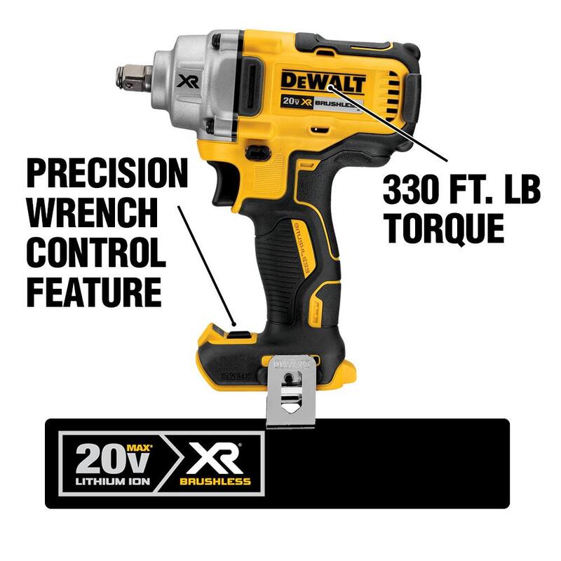 Kit Combo inalámbrico DEWALT 20V MAX con 4 herramientas, (2) baterías de 20V 5.0Ah y cargador - DCK498P2