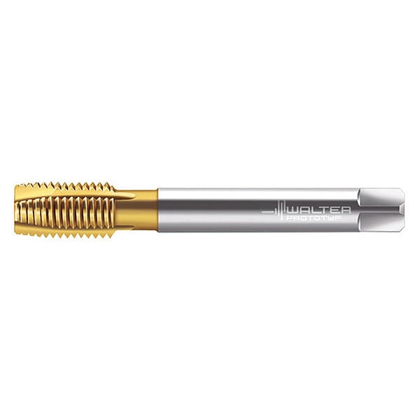 Walter Spiral Point Tap, M12-1.75, Taper, Metric Coarse, 4 Flutes, TiN - EP2026305-M12