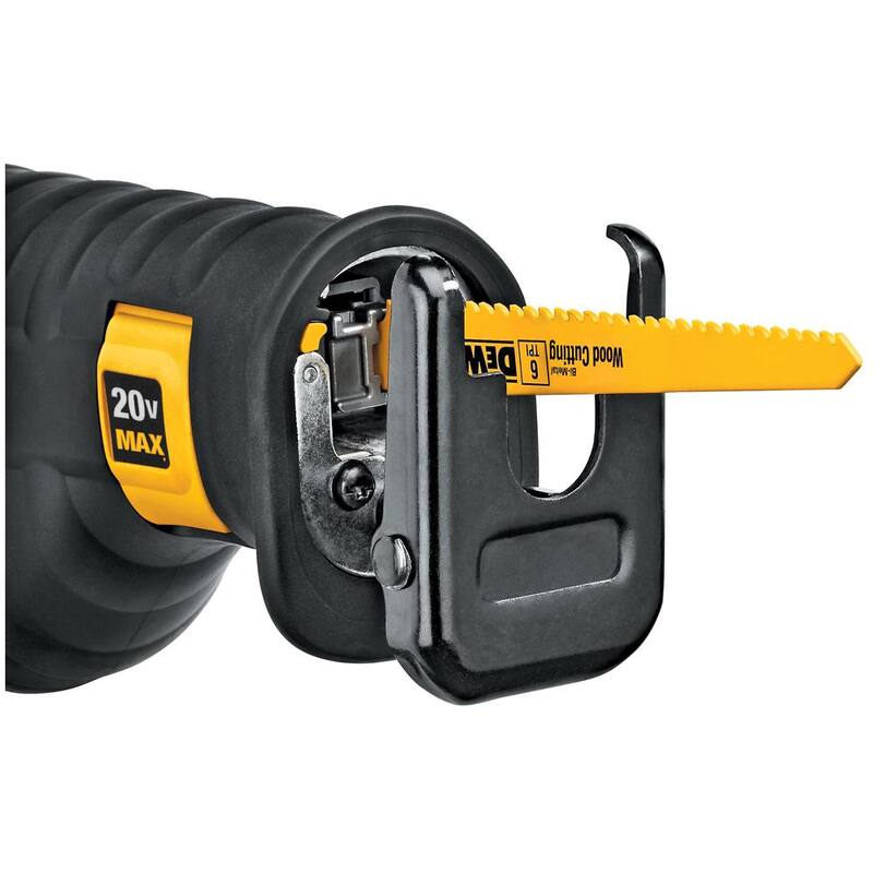 DEWALT 20V MAX XR Kit Combo Inalámbrico de Ion de Litio Sin Escobillas de 2 Herramientas, Sierra Recíproca 20V, (2) Baterías de 20V 4.0Ah, y Cargador - DCK299M2w380