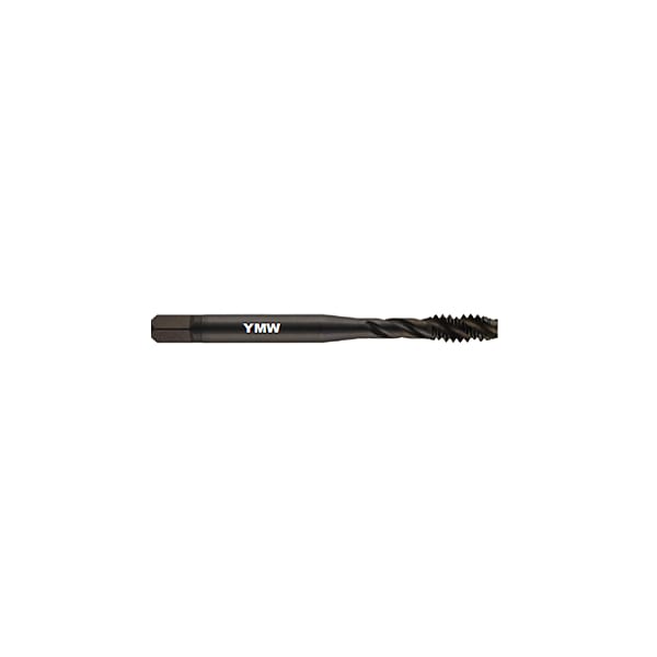Ymw Taps Spiral Flute Tap, M3X0.5, 4 Flutes, Oxide - 374615