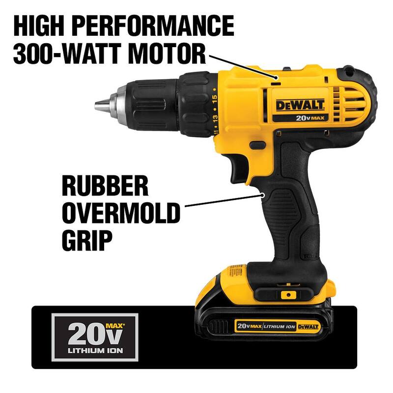 Kit combinado inalámbrico DEWALT 20V MAX de 10 herramientas, juego de puntas MAXFIT para atornillar (35 piezas), (2) baterías de 20V 2.0Ah, cargador y bolsa - DCK1020D2WMF35