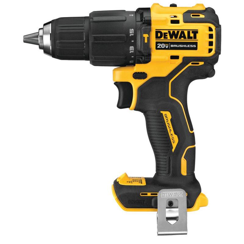 Kit combinado de taladro percutor/impacto inalámbrico sin escobillas DEWALT ATOMIC 20V MAX, sierra circular de 20V y (2) baterías de 1.3Ah - DCK279C2W391