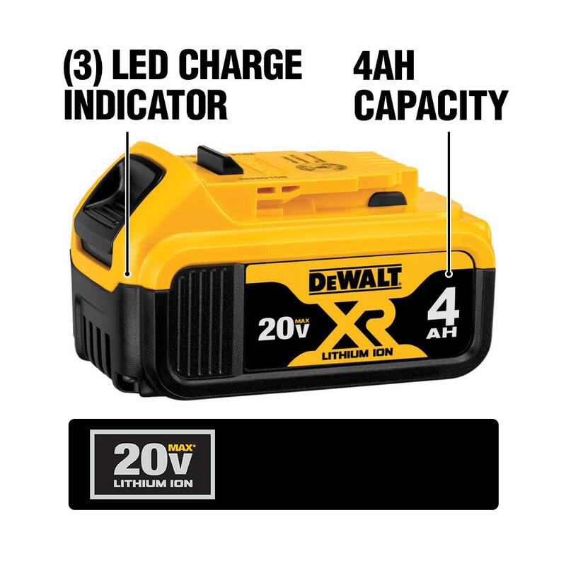 Kit combo inalámbrico de 5 herramientas DEWALT 20V MAX y lijadora inalámbrica DEWALT 20V MAX Brushless 1/4 Sheet Variable Speed - DCK551D1M1W200