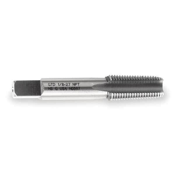 Widia Pipe Tap, 1-1/4"-11-1/2, Taper, 5 Flutes, NPT - 11807