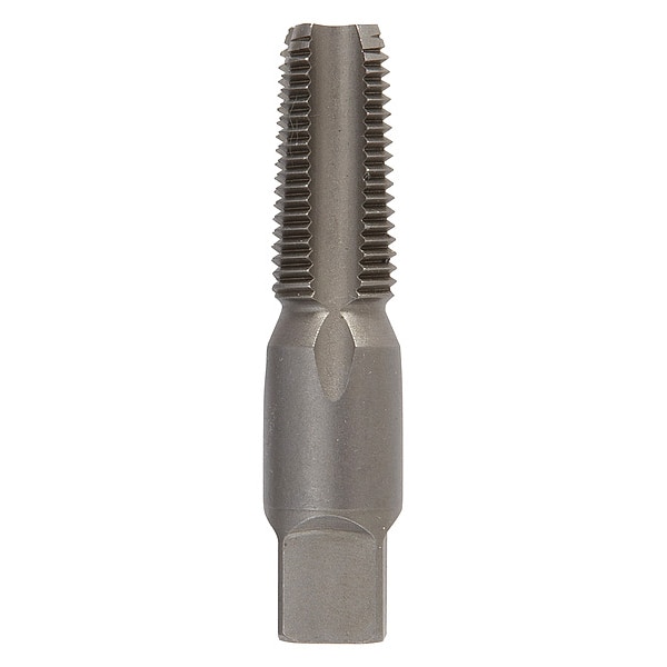 Vermont American Pipe Tap, 1/8"-27, Taper, 4 Flutes, NPT - BPT18F27