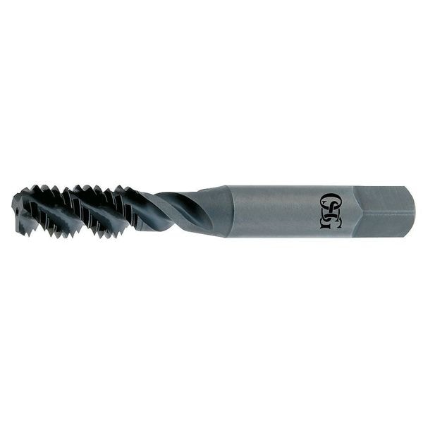 Osg Spiral Flute Tap, #12-24, Bottoming, UNC, 3 Flutes, Oxide - 1413701