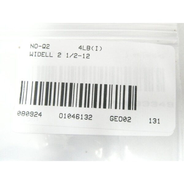 Widell H6 HS 2-1/2IN PIPE BOLT TAP - 104027 2 1/2-12