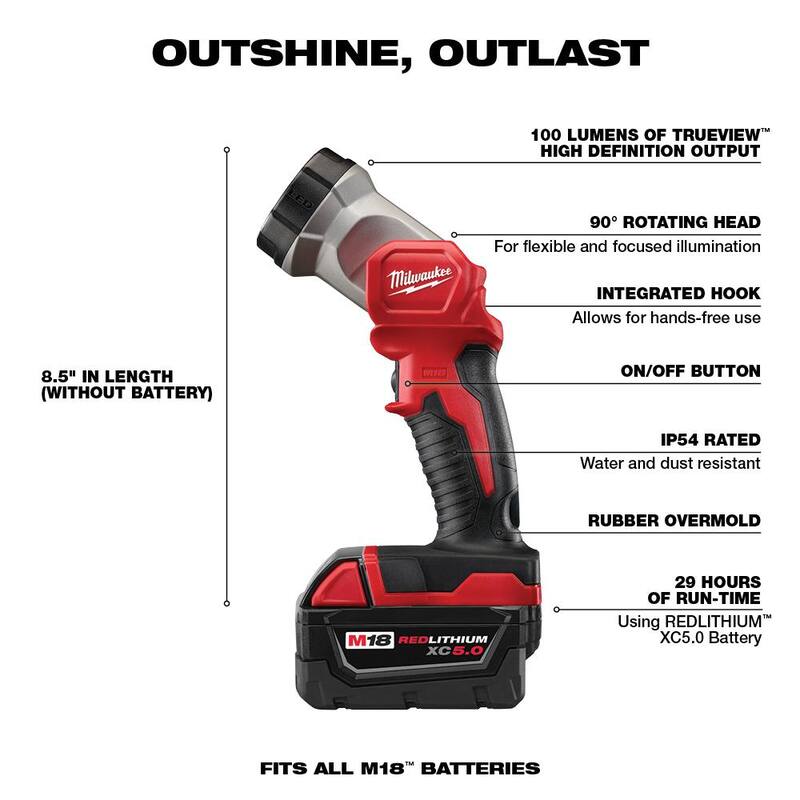 Paquete combinado inalámbrico Milwaukee M18 FUEL 18V de ion de litio sin escobillas con (2) baterías de 5.0 Ah (7 herramientas) y sierra de cinta compacta - 3697-27-2829-20.