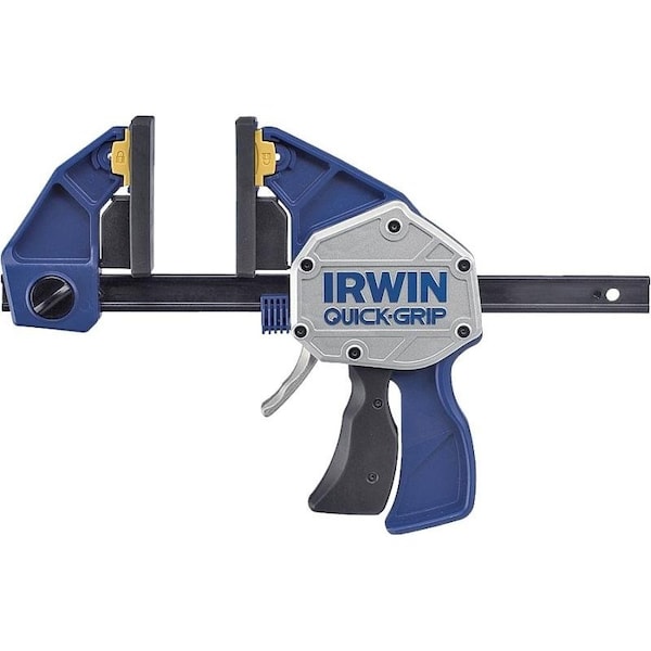Irwin QUICKGRIP Bar ClampSpreader, 600 lb, 24 in Max Opening Size, 358 in D Throat - 1964714/2021424N