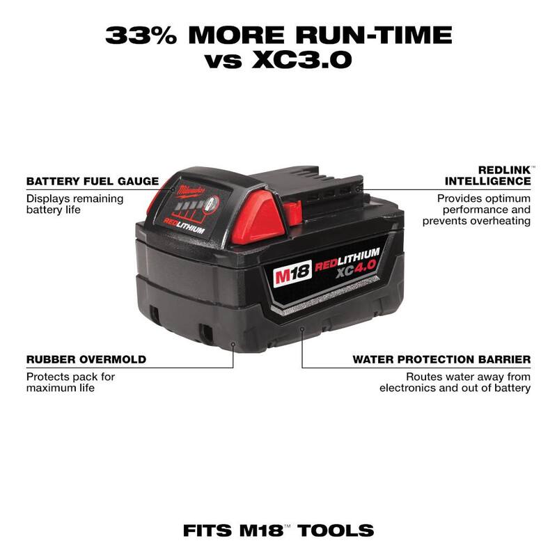 Combo de 12/18V Milwaukee M12/M18 de iones de litio inalámbrico de 3/8 pulgadas con trinquete y llave de impacto de alto torque de 1/2 pulgadas con anillo de fricción - 2666-22RH