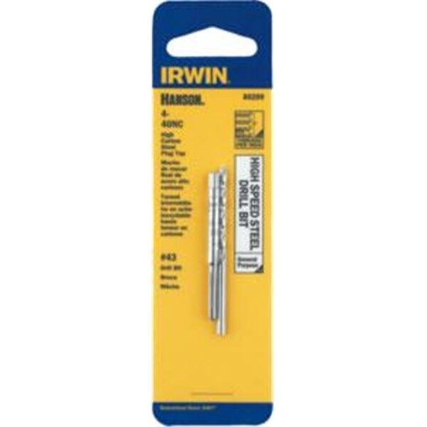 North American Tool Industries American Tool Hn80209 4-40 Tap and no. 43 Drill-Cd - HN80209