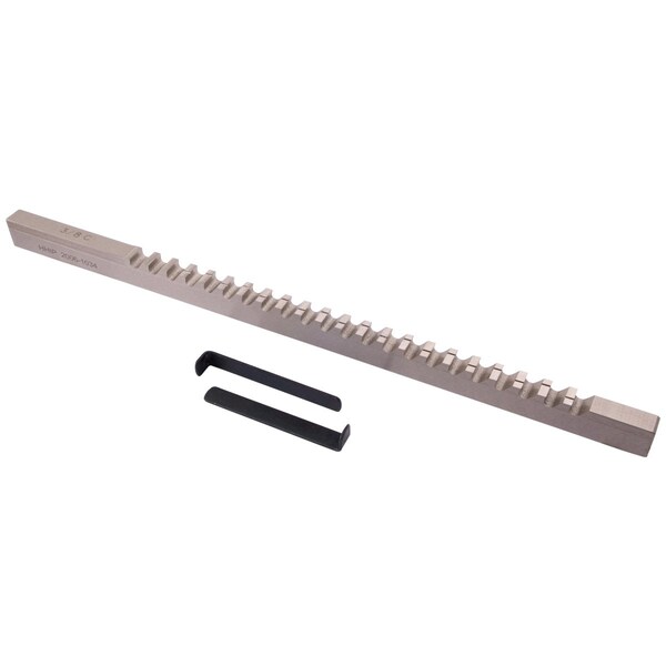 Hhip 3/8" C High Speed Steel Keyway Broach With 2 Shims - 2006-1034