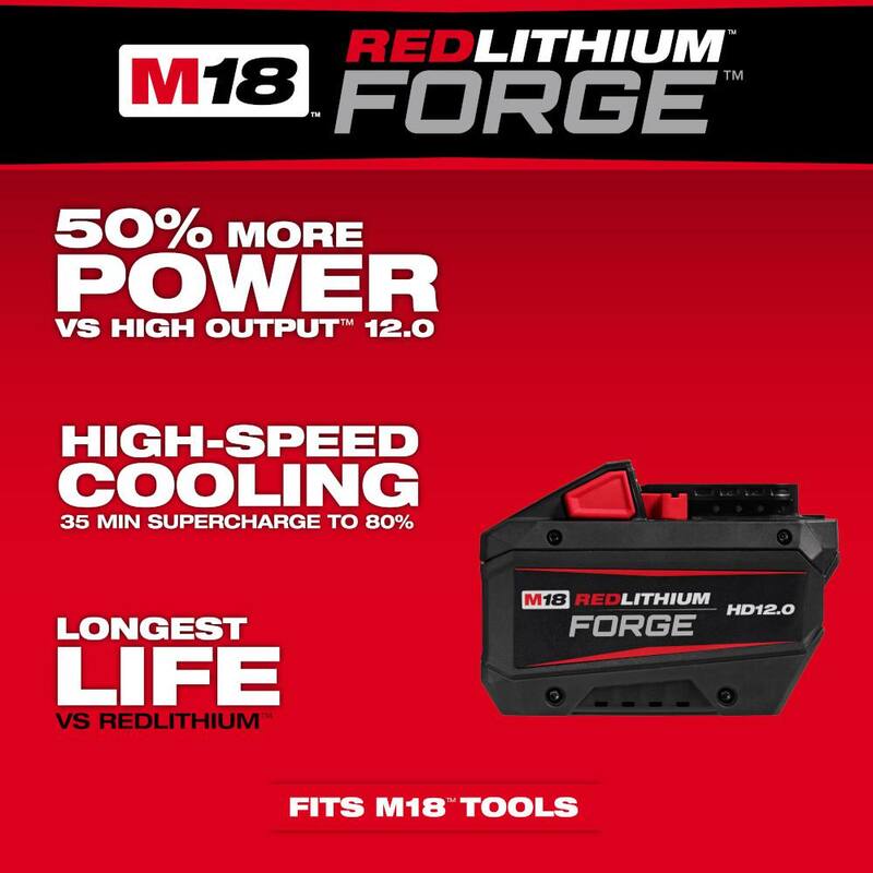 Milwaukee M18 FUEL 18V Lithium-Ion Brushless Cordless Combo Kit con Dos Baterías de 5.0 Ah, 1 Cargador, 2 Bolsas de Herramientas (7 Herramientas) - 3697-27-48-11-1813