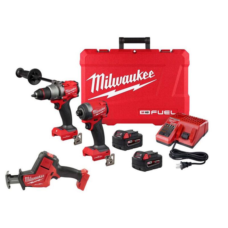 Milwaukee M18 FUEL ONE-KEY 18-Volt Lithium-Ion Brushless Cordless Hammer Drill/Impact Driver Combo Kit with M18 FUEL Hackzall - 3696-22-2719-20

Milwaukee M18 FUEL ONE-KEY 18-Volt Lithium-Ion Inalámbrico sin escobillas Taladro de martillo/Impact Driver Combo Kit con M18 FUEL Hackzall - 3696-22-2719-20