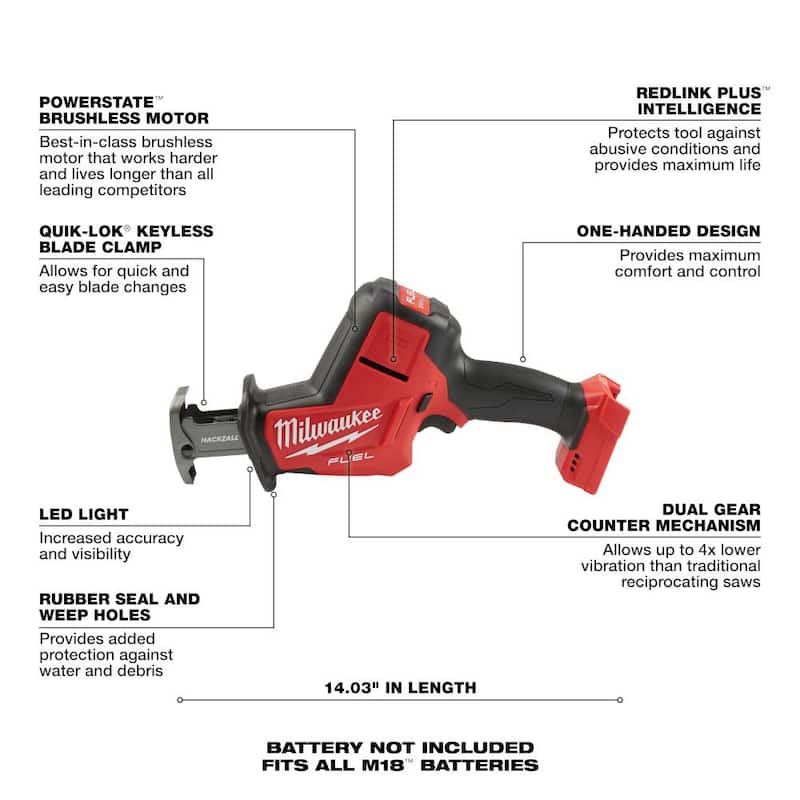 Milwaukee M18 FUEL ONE-KEY 18-Volt Lithium-Ion Brushless Cordless Hammer Drill/Impact Driver Combo Kit with M18 FUEL Hackzall - 3696-22-2719-20

Milwaukee M18 FUEL ONE-KEY 18-Volt Lithium-Ion Inalámbrico sin escobillas Taladro de martillo/Impact Driver Combo Kit con M18 FUEL Hackzall - 3696-22-2719-20