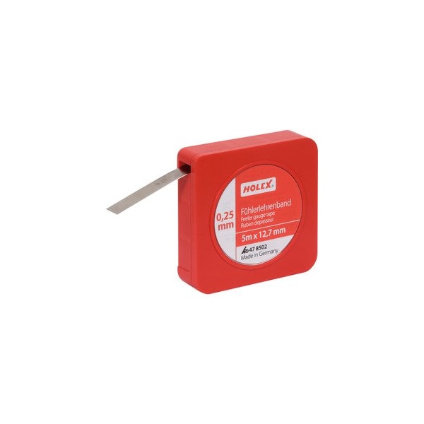 Holex Feeler Gauge Shim Roll, Carbon Steel, 0.02 mm Thickness - 478502 0,02