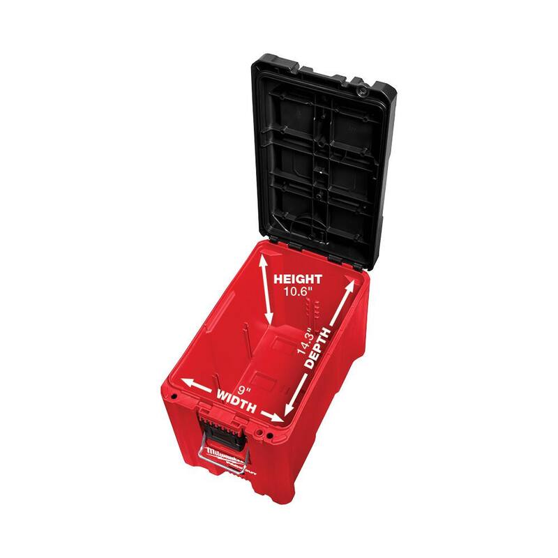 Kit de Herramienta Oscilante Multifunción inalámbrica Milwaukee M18 FUEL 18V de Iones de Litio sin escobillas y Caja de Herramientas PACKOUT - 2836-21-48-22-8422