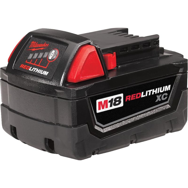 Juego de combinación Milwaukee M18 18V de taladro de martillo/impacto/Sawzall/luz inalámbrico de ion de litio (4 herramientas) con aspiradora compacta M18 - 2696-24-0882-20