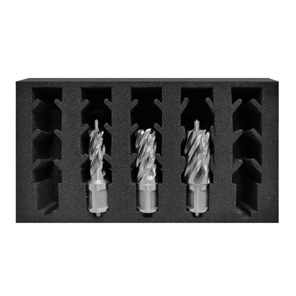 Holemaker Technology HMT HSS Short Series Broach Cutter, 9/16, 11/16, 13/16in - 107011-SET1