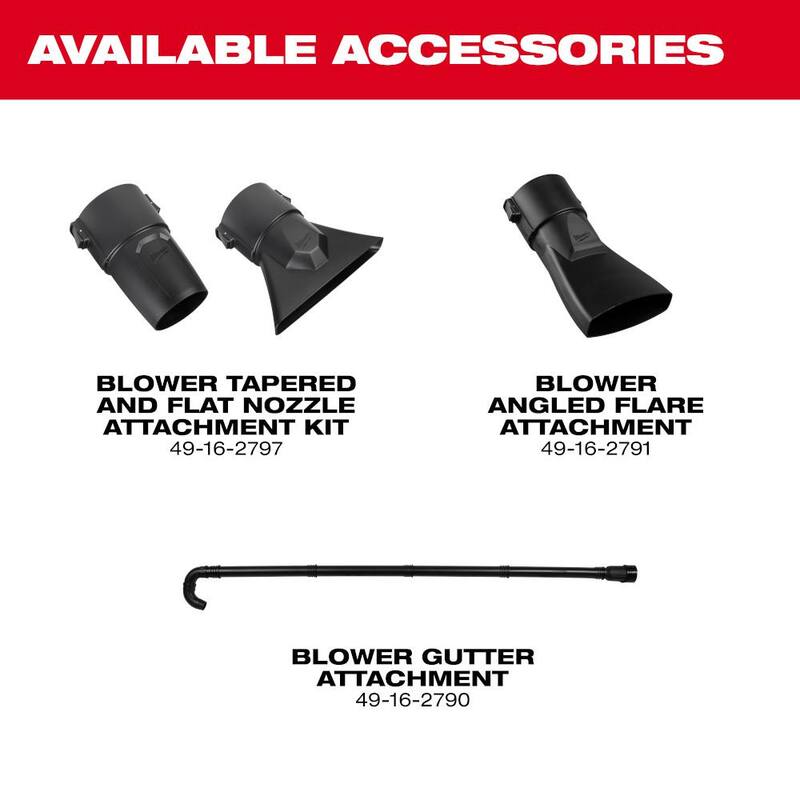 Juego de combo inalámbrico sin escobillas de 5 herramientas Milwaukee M18 FUEL 18V de ion de litio con soplador M18 FUEL - 3697-25-3017-20