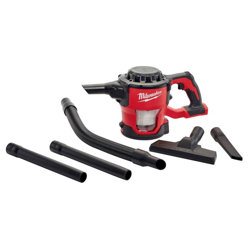 Juego combinado inalámbrico de herramientas Milwaukee M18 18V de ion de litio (6 herramientas) con Aspiradora compacta M18 gratuita - 2696-26-0882-20