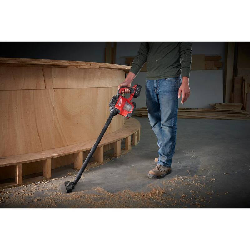 Juego combinado inalámbrico de herramientas Milwaukee M18 18V de ion de litio (6 herramientas) con Aspiradora compacta M18 gratuita - 2696-26-0882-20