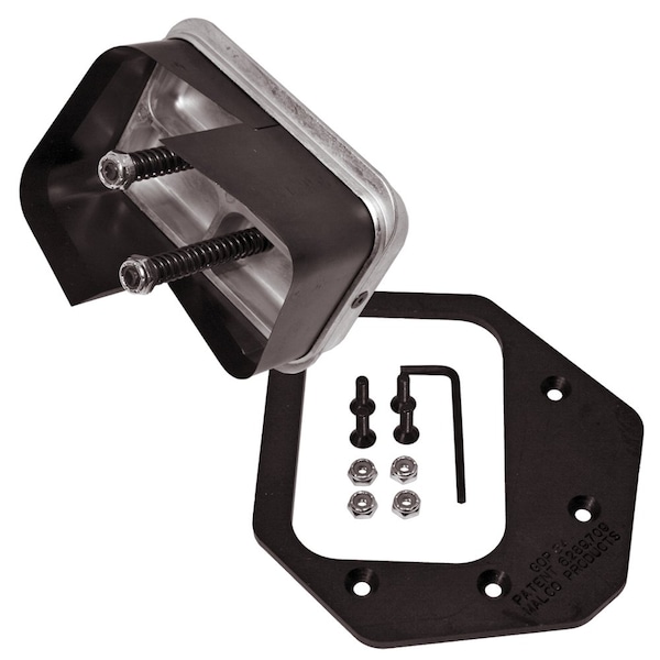 Malco Punch And Die Assy - 3 X 4 In. (76 X 102Mm) Standard Rectangular Hole - GOP34UK