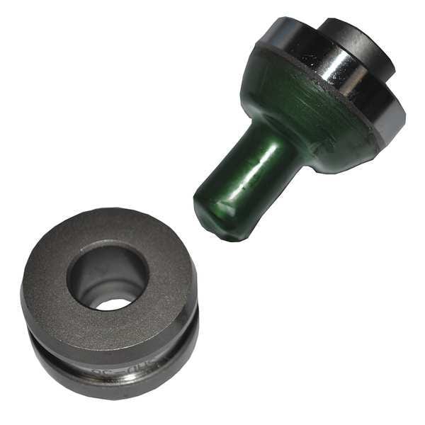 Huskie Tools Punch/Die Set, Rnd, Hydraulic, 9/32 In - SHD-932