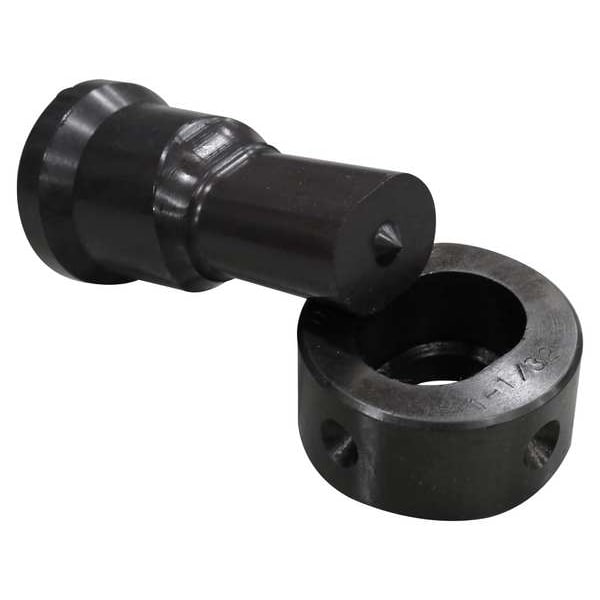 Baileigh Industrial Punch and Die, Oblong, 1/2" x 1" Die Size - 1005894