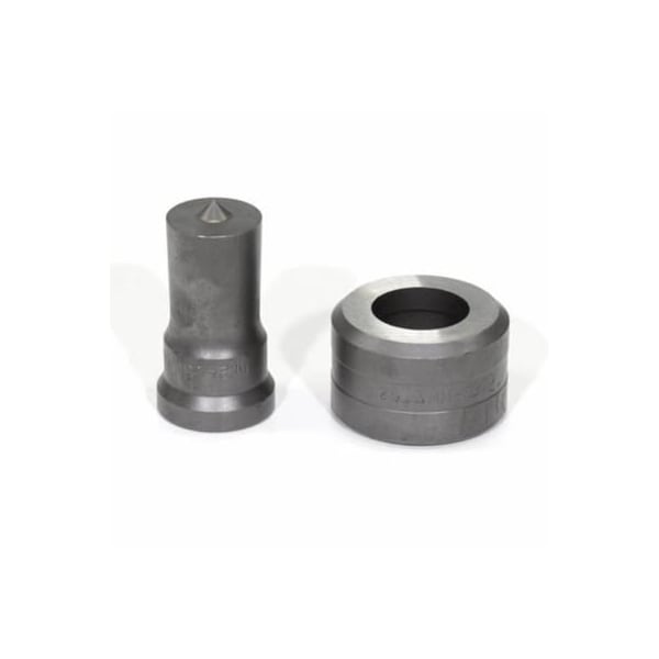 Edwards Punch And Die Set, Round, 245 Mm Punch, 253 Mm Die Sizes Included, 2 Piece, For Use With - PDM24.5