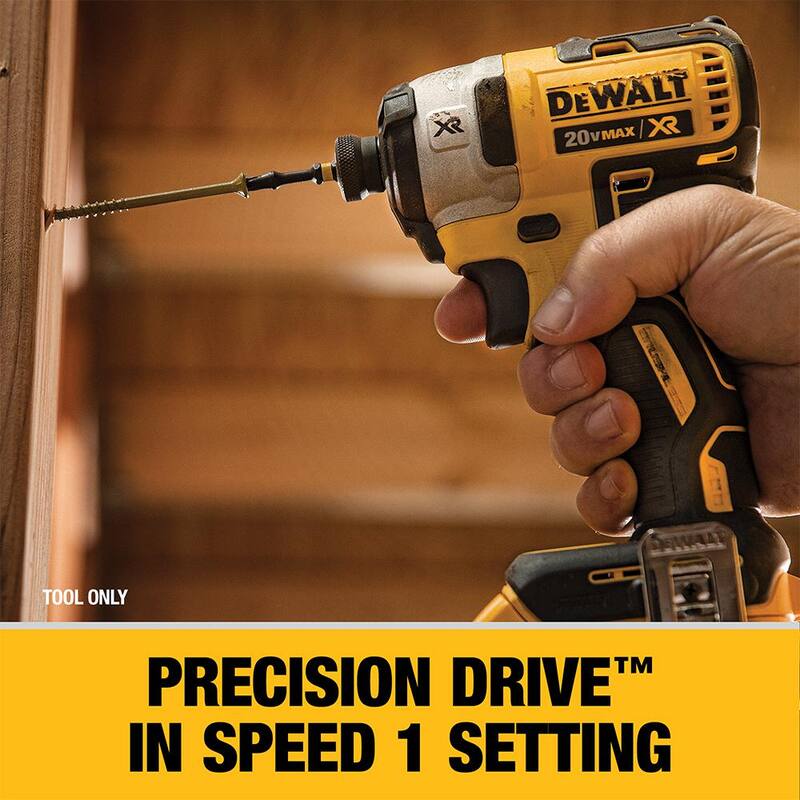 Kit Combo de 2 herramientas inalámbricas DEWALT 20V MAX con taladro/destornillador de martillo sin escobillas y ventaja FLEXVOLT - DCK2100D1T1