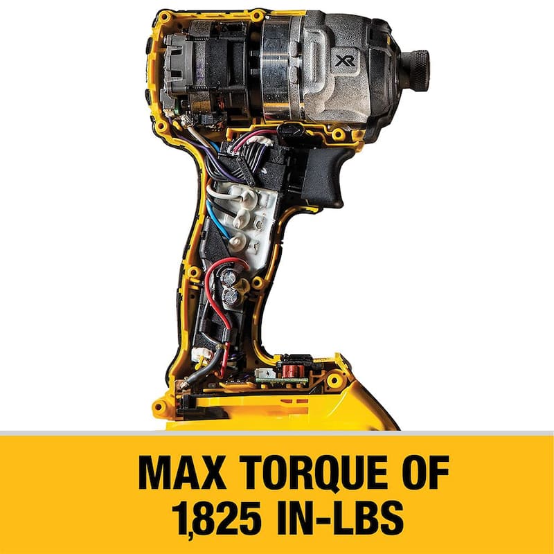 Kit Combo de 2 herramientas inalámbricas DEWALT 20V MAX con taladro/destornillador de martillo sin escobillas y ventaja FLEXVOLT - DCK2100D1T1