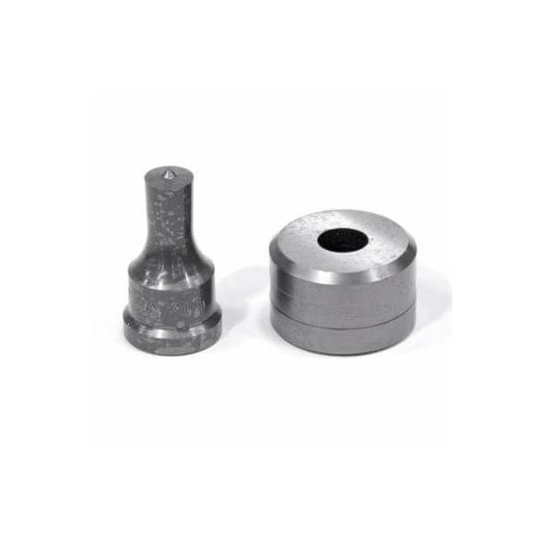 Edwards Punch And Die Set, Round, 1932 In Punch, 58 In Die Sizes Included, 2 Piece, For Use With - PD19/32